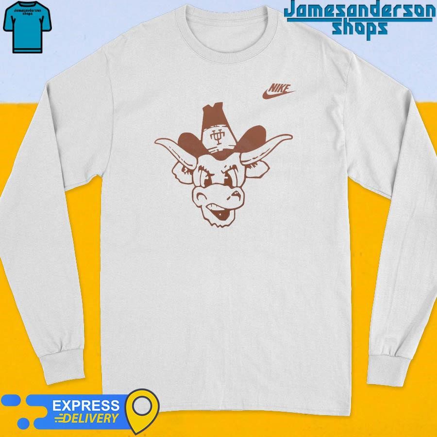 authentic-texas-longhorns-nike-blitz-evergreen-legacy-primary-tri-blend-long-sleeve Authentic Texas Longhorns Nike Blitz Evergreen Legacy Primary Tri-Blend Long Sleeve