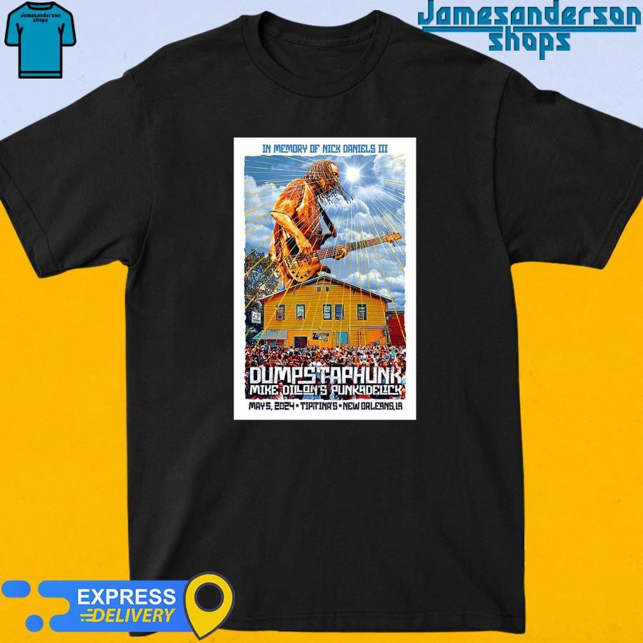 dumpstaphunk-may-5-2024-the-tipitinas-new-orleans-la-poster-t-shirt-1 Dumpstaphunk May 5 2024 The Tipitina's New Orleans LA Poster shirt