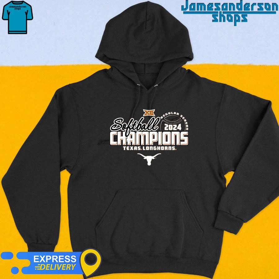 texas-longhorns-2024-big-12-softball-regular-season-champions-hoodie Texas Longhorns 2024 Big 12 Softball Regular Season Champions Hoodie