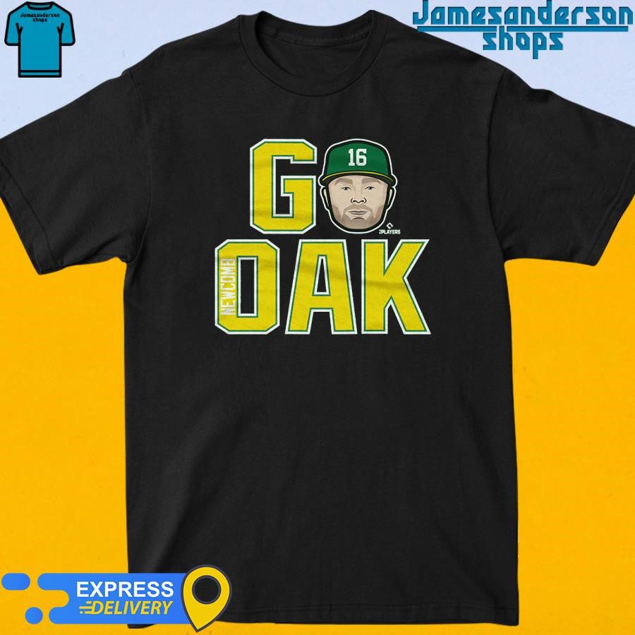 official-sean-newcomb-oakland-athletics-go-oak-t-shirt-1 Authentic Sean Newcomb Oakland Athletics GO OAK Tee