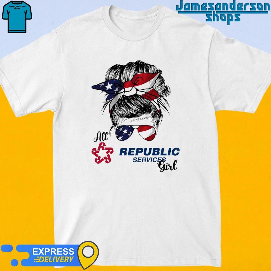official-messy-bun-girl-all-republic-services-america-2024-t-shirt-1 Official Messy Bun Girl All Republic Services America 2024 Shirt