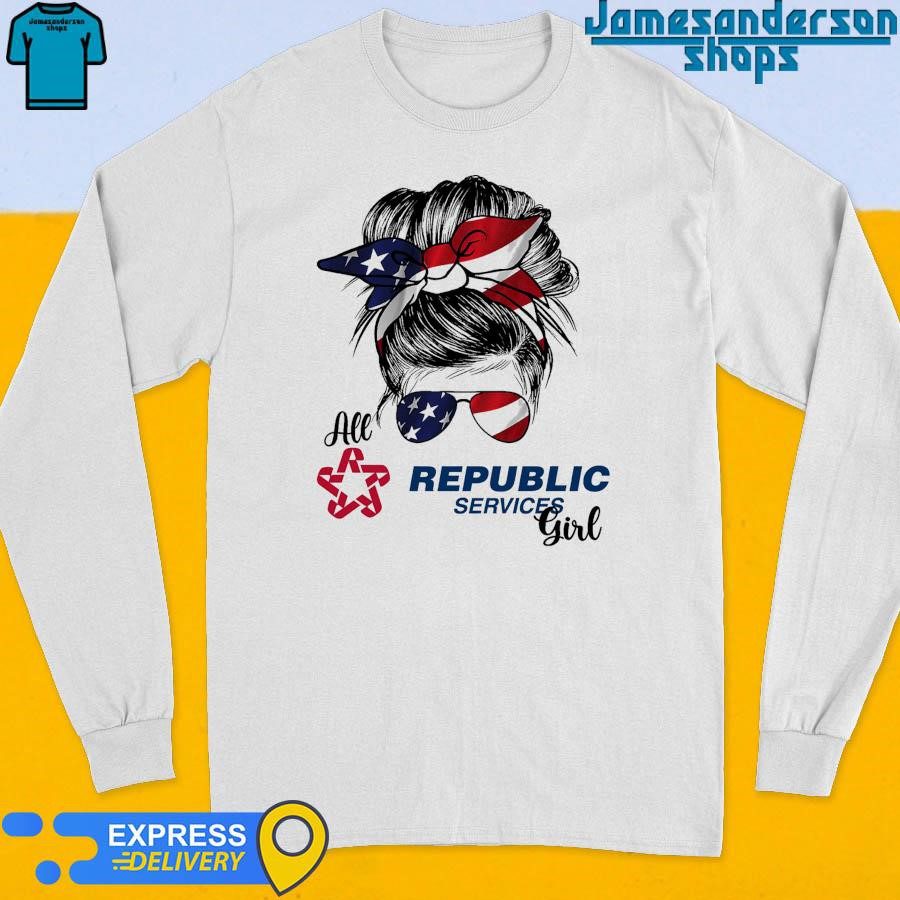official-messy-bun-girl-all-republic-services-america-2024-long-sleeve Official Messy Bun Girl All Republic Services America 2024 Long Sleeve