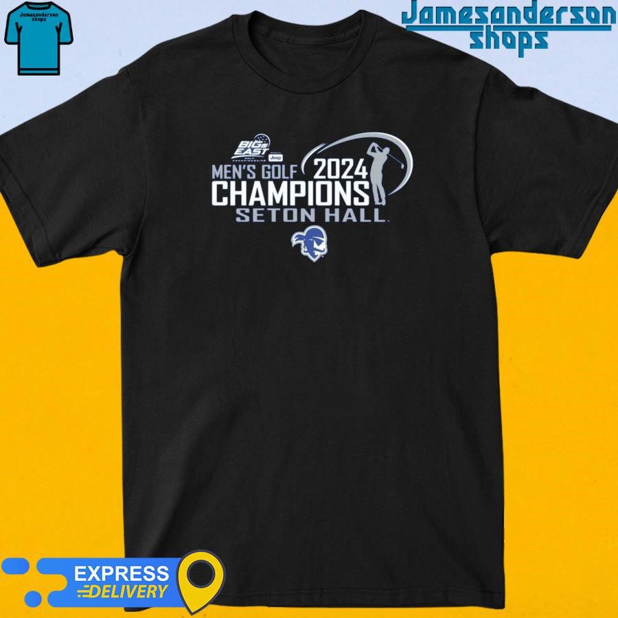 official-seton-hall-pirates-mens-golf-2024-big-east-champions-t-shirt-1 Official Seton Hall Pirates Men's Golf 2024 Big East Champions T-Shirt