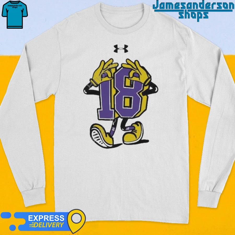 official-justin-jefferson-18-under-armour-long-sleeve Authentic Justin Jefferson #18 Under Armour Long Sleeve