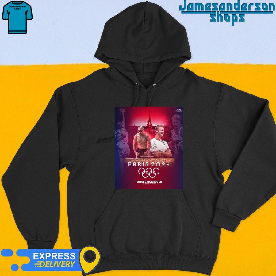 official-chase-budinger-paris-2024-usa-beach-volleyball-hoodie Official Chase Budinger Paris 2024 USA Beach Volleyball Hoodie