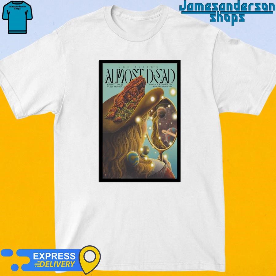 official-joe-russos-almost-dead-may-31-2024-gerald-r-ford-amphitheatre-vail-co-poster-t-shirt-1 Official Joe Russo's Almost Dead May 31 2024 Gerald R. Ford Amphitheatre Vail CO Poster shirt