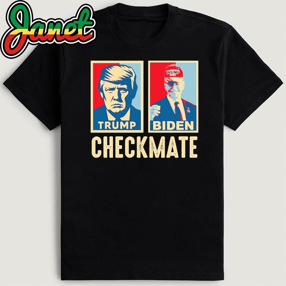 trump-biden-checkmate-2024-joe-biden-wearing-a-trump-hat-shirt-1 Trump Biden Checkmate 2024 Joe Biden Wearing A Trump Hat T-Shirt