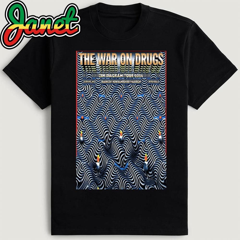 the-war-on-drugs-sep-12-2024-bank-of-new-hampshire-pavilion-gilford-nh-poster-shirt-1 The War On Drugs Sep 12, 2024 Bank of New Hampshire Pavilion, Gilford, NH Poster Shirt
