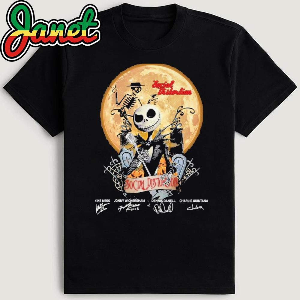 Social Distortion Halloween Shirt Social Distortion Rock Band Halloween T-Shirt