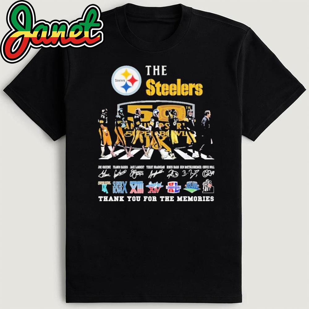 the-pittsburgh-steelers-signature-thank-you-for-the-memories-shirt-1 The Pittsburgh Steelers Commemorative Thank You for the Memories T-Shirt