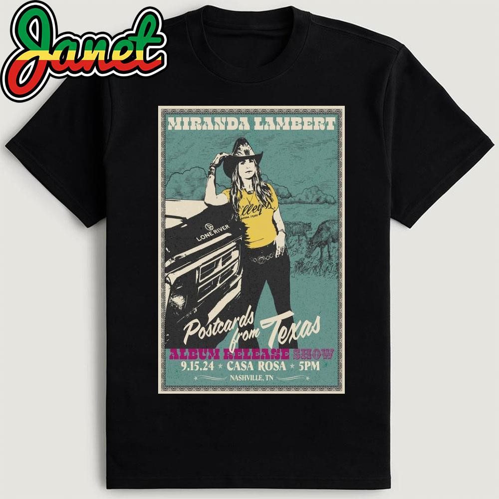 miranda-lambert-at-casa-rosa-in-nashville-tn-on-september-15-2024-poster-shirt-1 Miranda Lambert at Casa Rosa in Nashville, TN on September 15, 2024 Poster Shirt