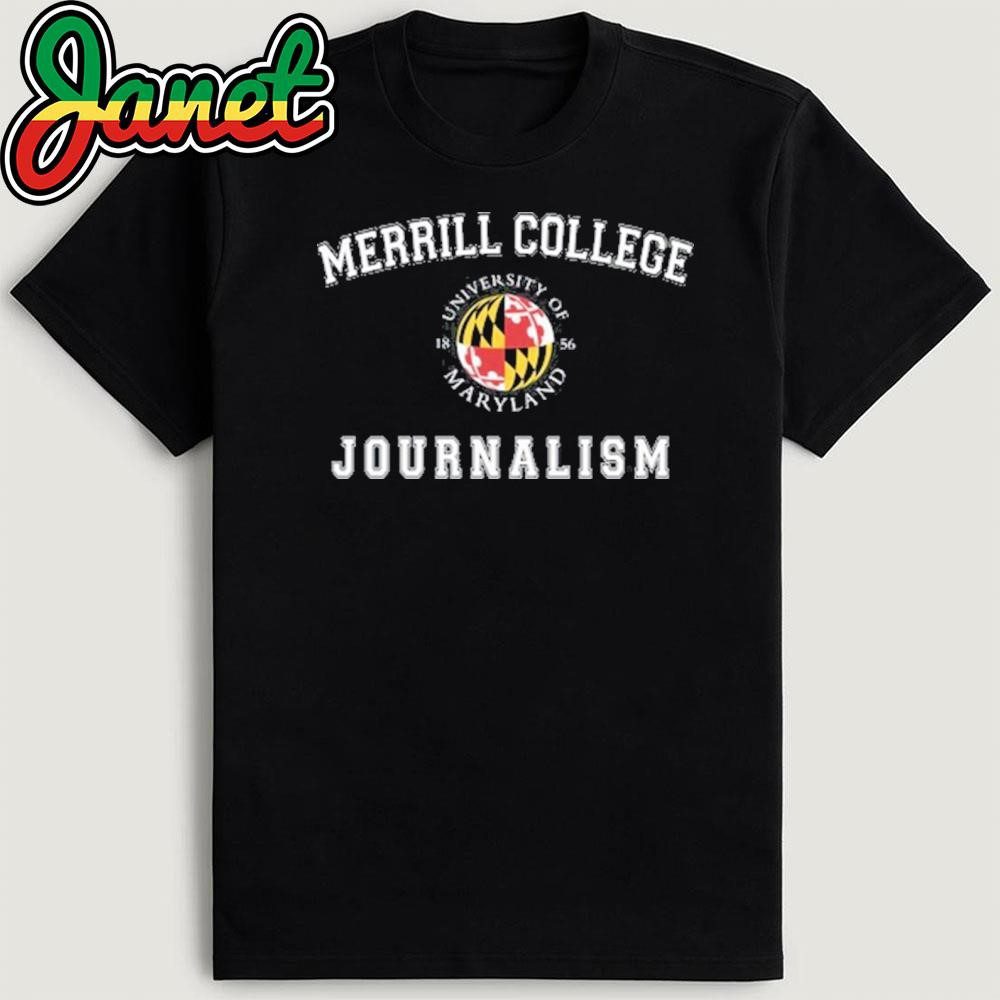 university-of-maryland-merrill-college-journalism-shirt-1 University of Maryland Merrill College Journalism T-Shirt