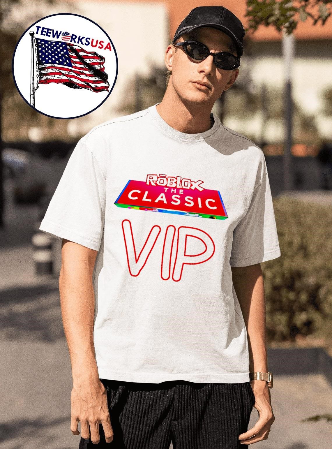 roblox-the-classic-vip-unisex-t-shirt-1 Roblox the timeless VIP shirt