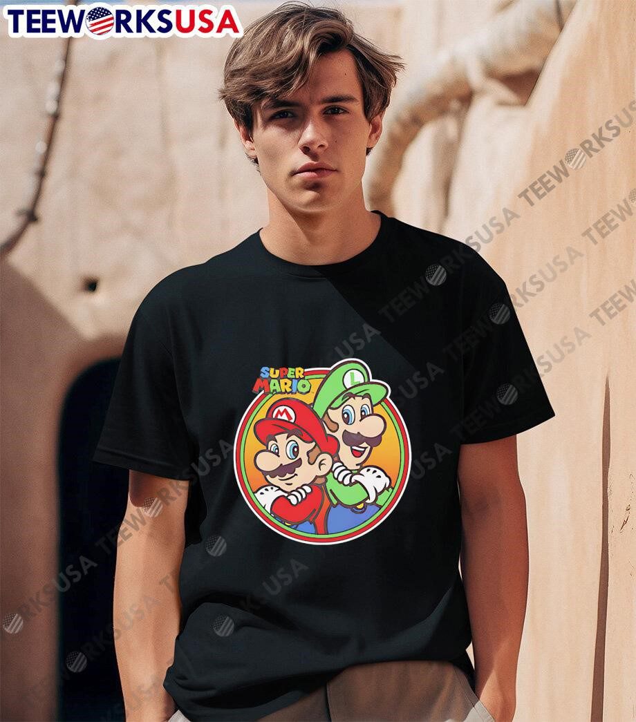 super-mario-and-luigi-brothers-circle-graphic-unisex-t-shirt-1 Super Mario and Luigi Brothers Circle Graphic shirt