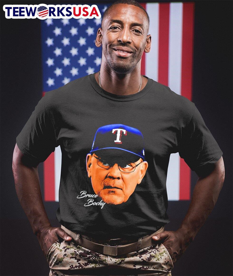 texas-rangers-bruce-bochy-head-coach-big-face-unisex-t-shirt-1 Texas Rangers Bruce Bochy head coach prominent face t-shirt