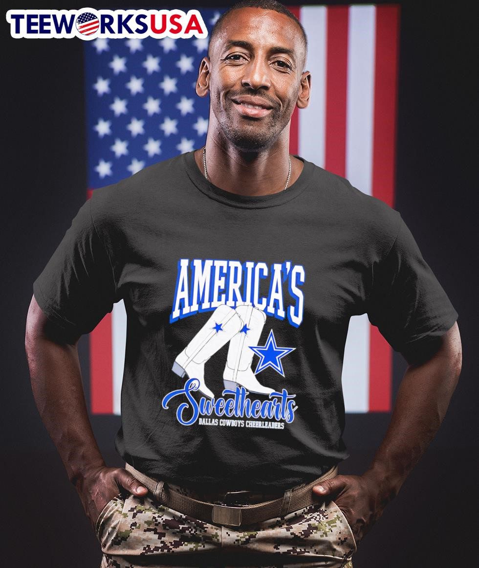 dallas-cowboys-cheerleaders-boots-unisex-t-shirt-1 Dallas Cowboys cheerleaders boots tee