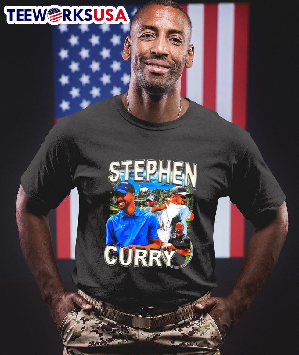 stephen-curry-playing-golf-unisex-t-shirt-1 Stephen Curry playing golf shirt