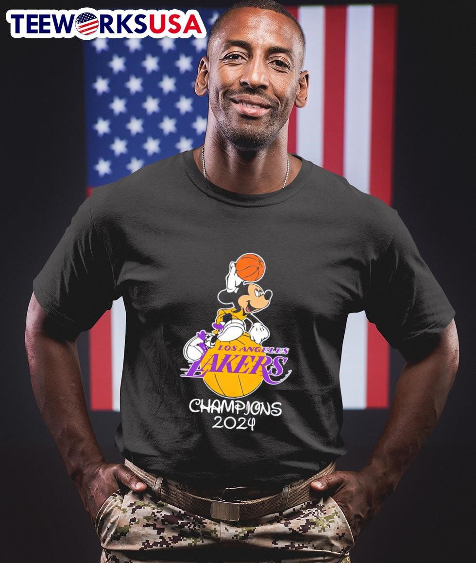 mickey-mouse-los-angeles-lakers-champions-2024-unisex-t-shirt-1 Mickey Mouse Los Angeles Lakers Champions 2024 shirt