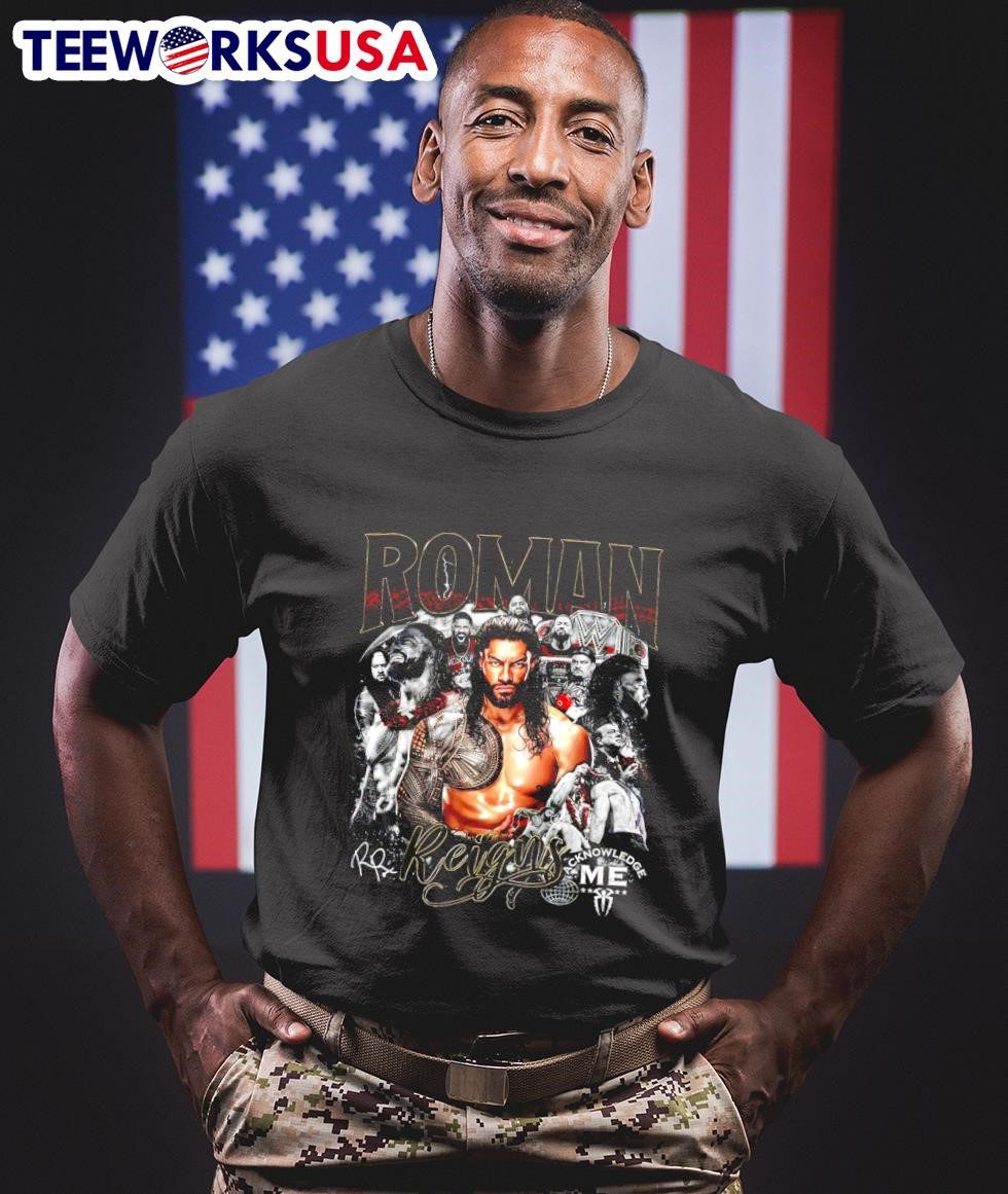 roman-reigns-acknowledge-me-signature-unisex-t-shirt-1 Roman Reigns Acknowledge My Mark Shirt