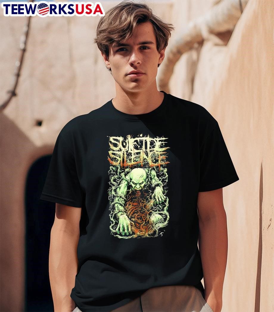 suicide-silence-death-metal-group-monster-rising-from-the-earth-unisex-apparel-1 Suicide Silence Death Metal Group Monster Rising from the Earth Apparel