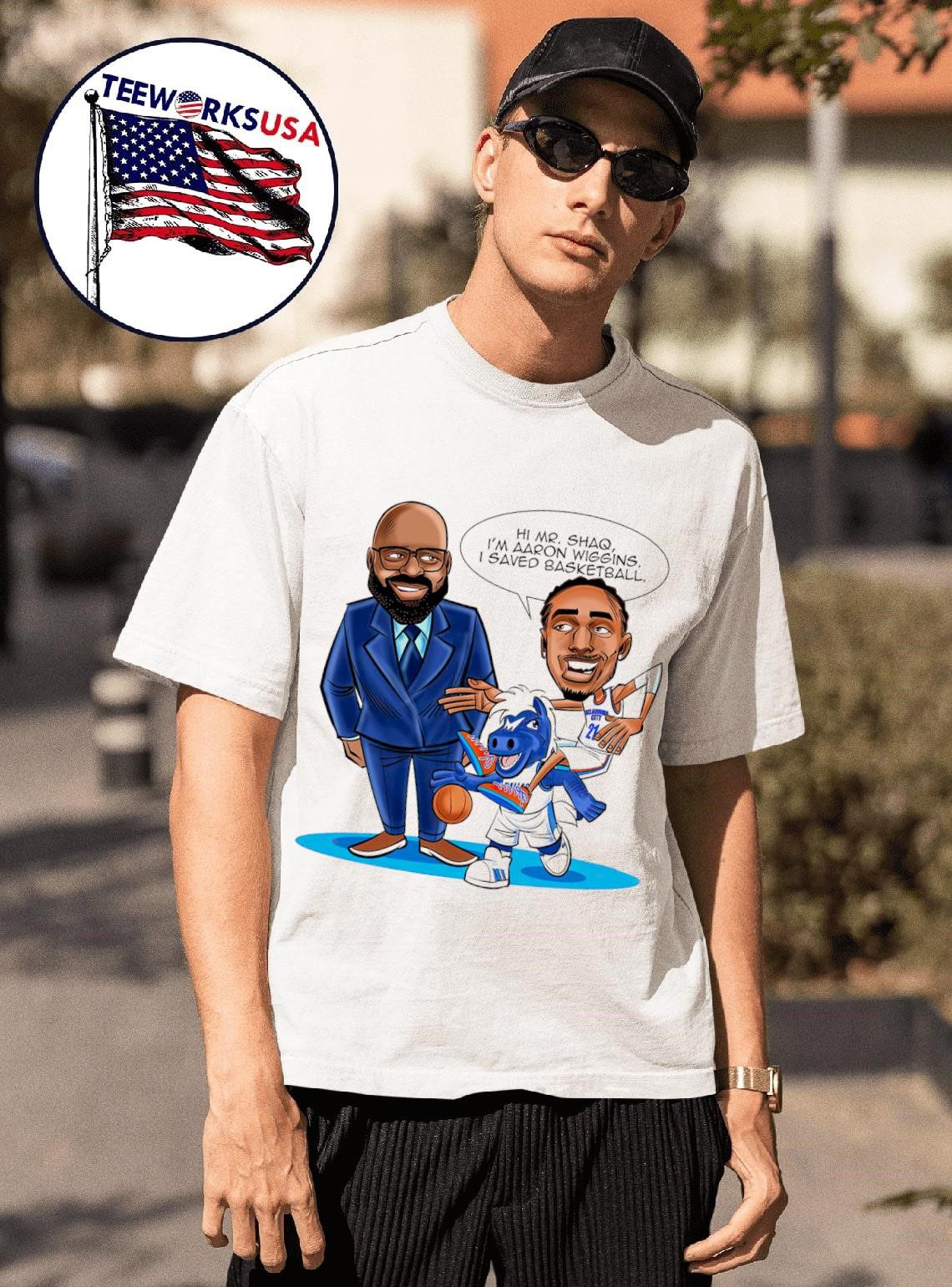 shaquille-oneal-meets-aaron-wiggins-oklahoma-city-thunder-basketball-is-saved-unisex-t-shirt-1 Shaquille O’Neal encounters Aaron Wiggins Oklahoma City Thunder basketball is revitalized shirt