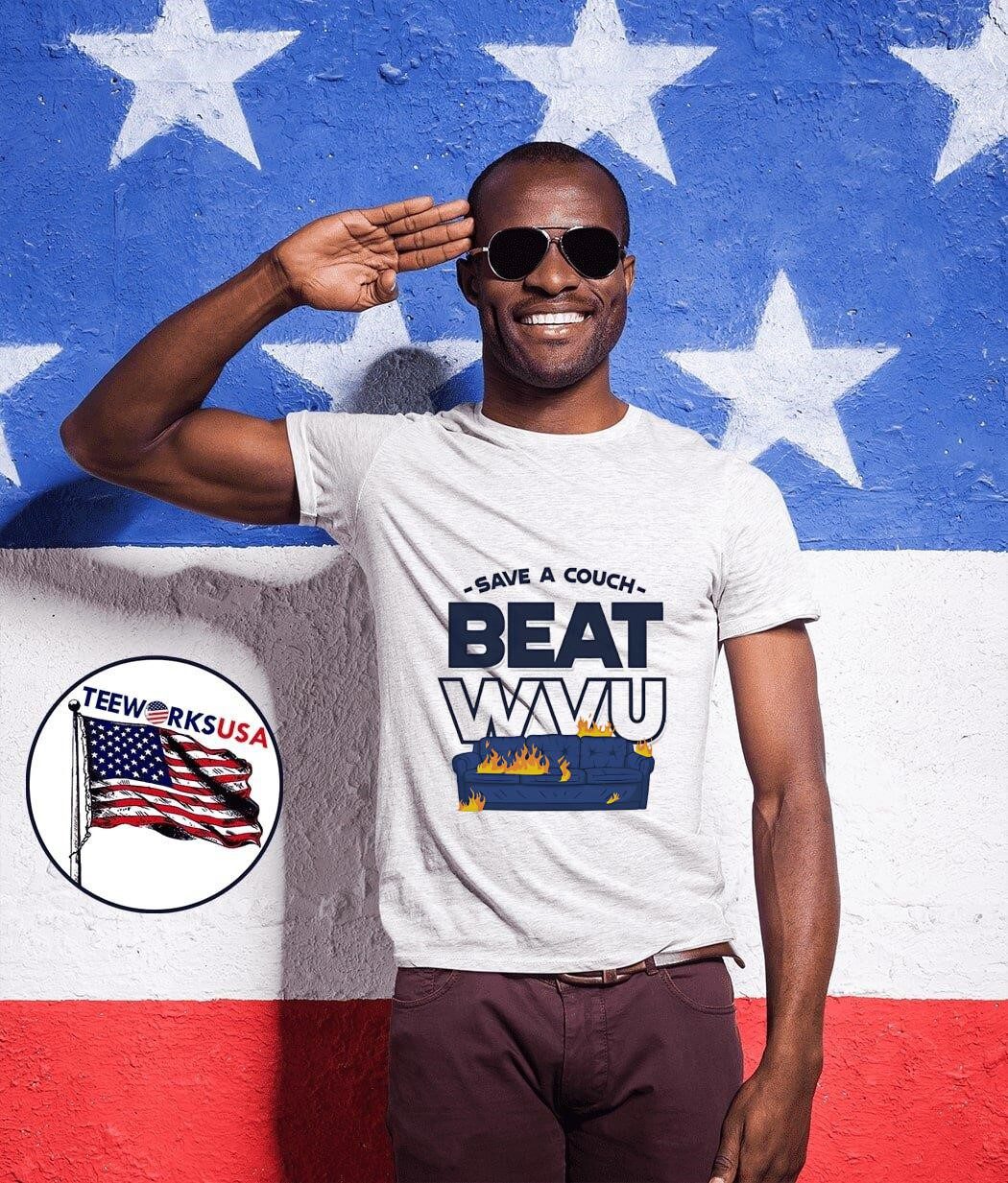 preserve-a-sofa-defeat-wvu-unisex-t-shirt-1 Preserve A Sofa Defeat WVU T-shirt