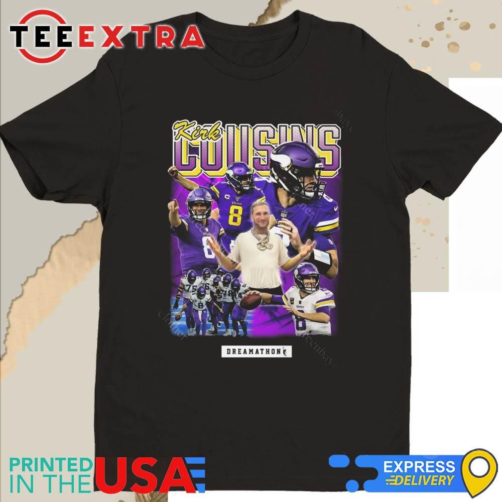 official-kirk-cousins-dreamathon-2024-shirt-1 Official Kirk Cousins Dreamathon 2024 Apparel