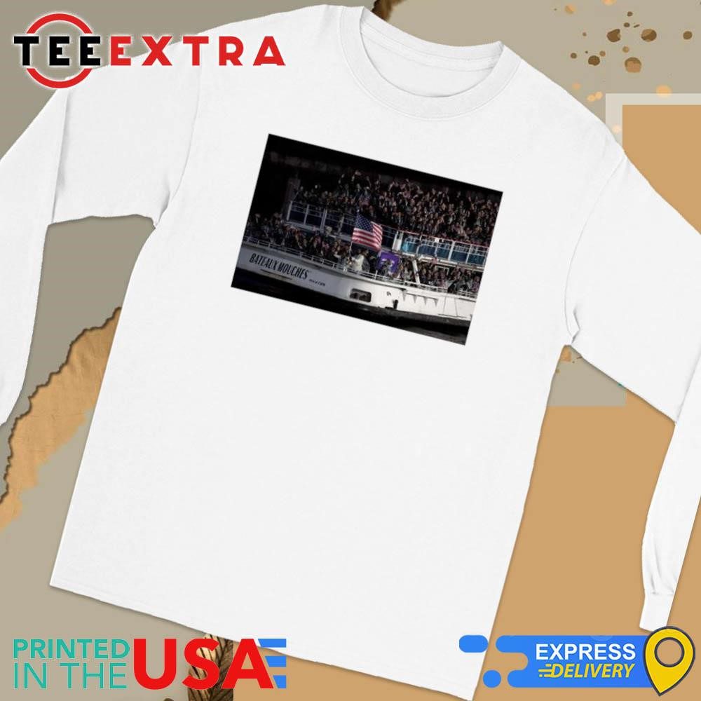 official-lebron-james-holding-the-flag-olympic-opening-ceremony-long-sleeve-tee Certified LeBron James Grasping The Flag Olympic Opening Ceremony Long Sleeve Tee