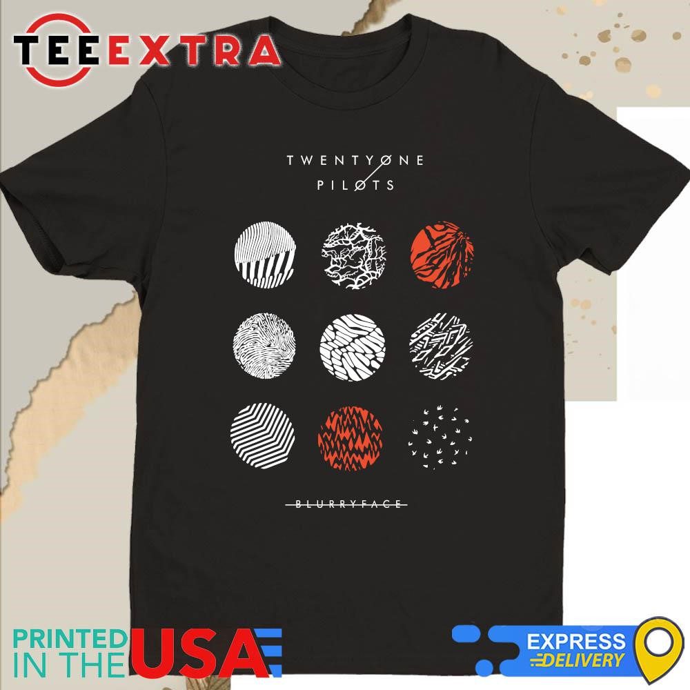 authentic-twenty-one-pilots-blurryface-tee-1 Authentic Twenty One Pilots Blurryface Tee