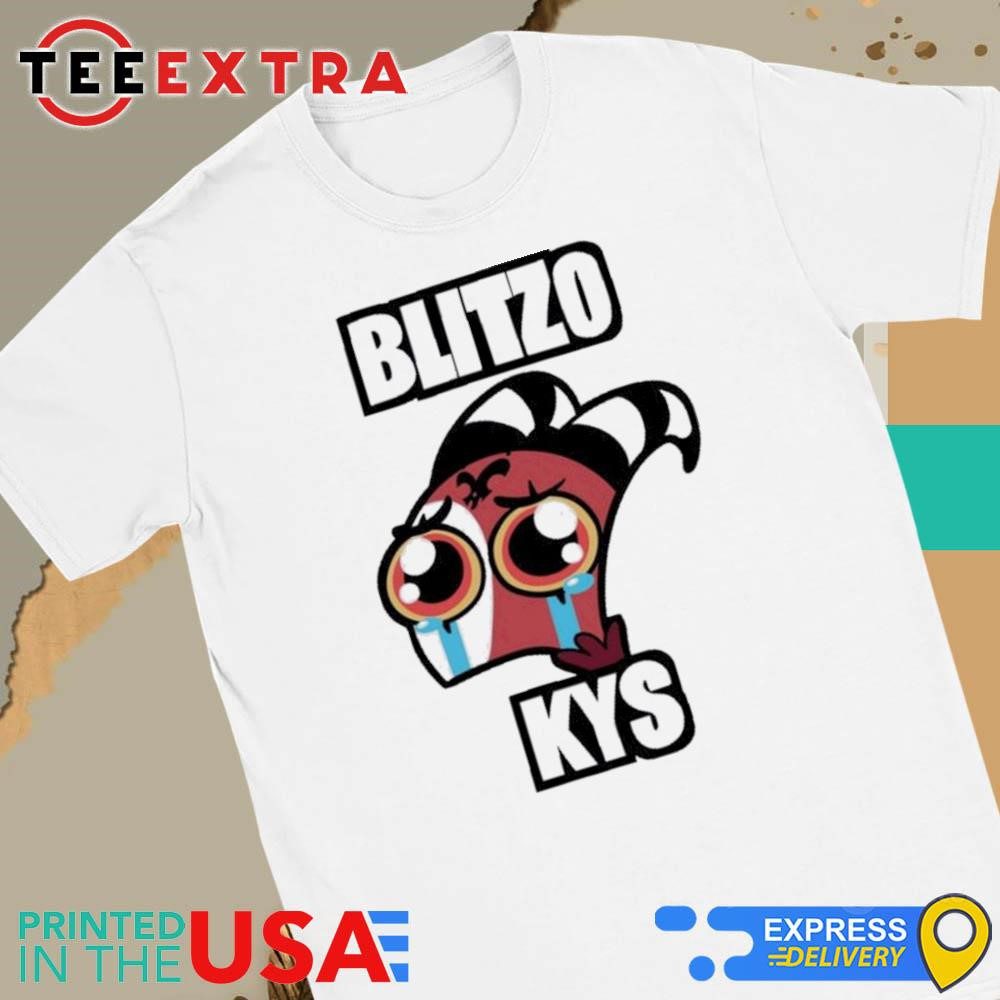 official-shark-robot-merch-blitzo-kys-women-tee-1 Authorized Shark Robot Gear Blitzo Kys Tee
