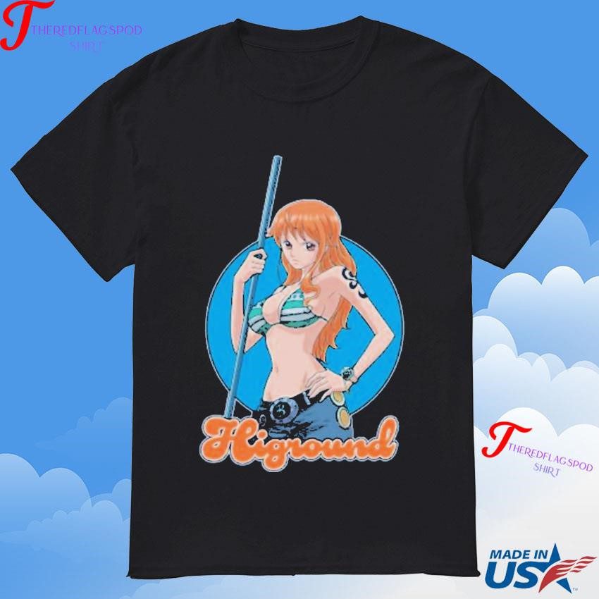 one-piece-x-higround-nami-t-shirt One Piece X Higround Nami T-Shirt