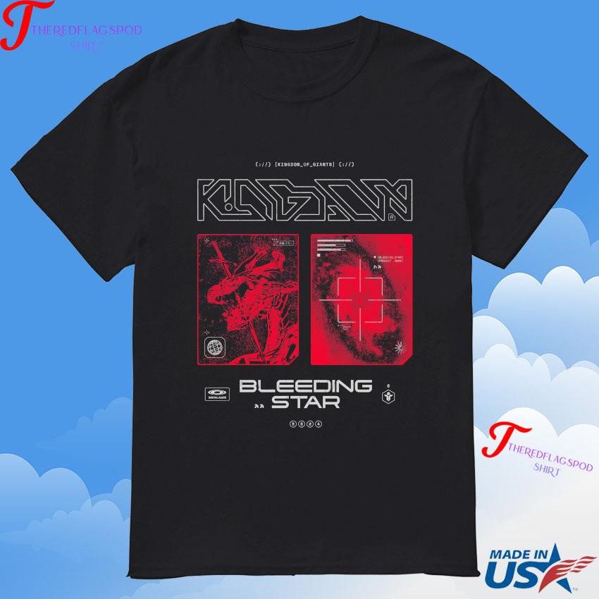 official-kingdom-of-giants-bleeding-star-digital-audio-t-shirt Authorized Kingdom Of Giants Bleeding Star Digital Audio Tee