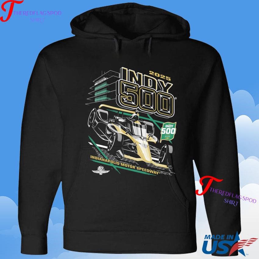 official-2025-indy-500-ghost-car-indianapolis-motor-speedway-hoodie Official 2025 Indy 500 Ghost Car Indianapolis Motor Speedway Hoodie