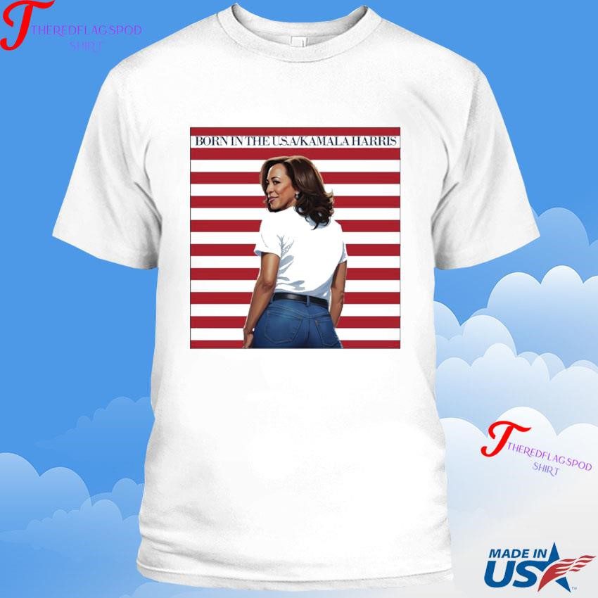 official-born-in-the-usa-kamala-harris-madam-president-shirt-1 Authentic USA-Born Kamala Harris Leader of the Nation T-shirt