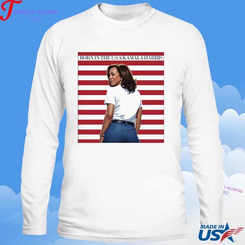 official-born-in-the-usa-kamala-harris-madam-president-sweatshirt Authentic USA-Born Kamala Harris Leader of the Nation Sweatshirt