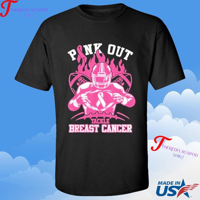 official-pink-out-tackle-breast-cancer-awareness-american-football-shirt-1 Authorized Pink Out Combat Breast Cancer Awareness American Football Shirt