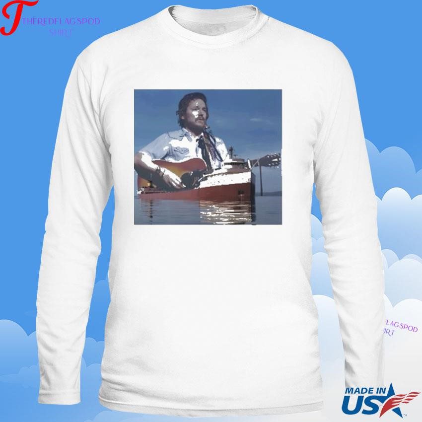 official-gordon-lightfoot-and-edmund-fitzgerald-sweatshirt Authentic Gordon Lightfoot And Edmund Fitzgerald Sweatshirt
