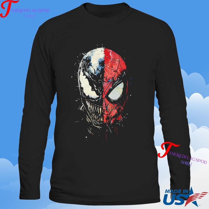 symbiotic-geek-uprising-spiderman-and-venom-sweatshirt Symbiotic Geek Uprising Spiderman And Venom Sweatshirt