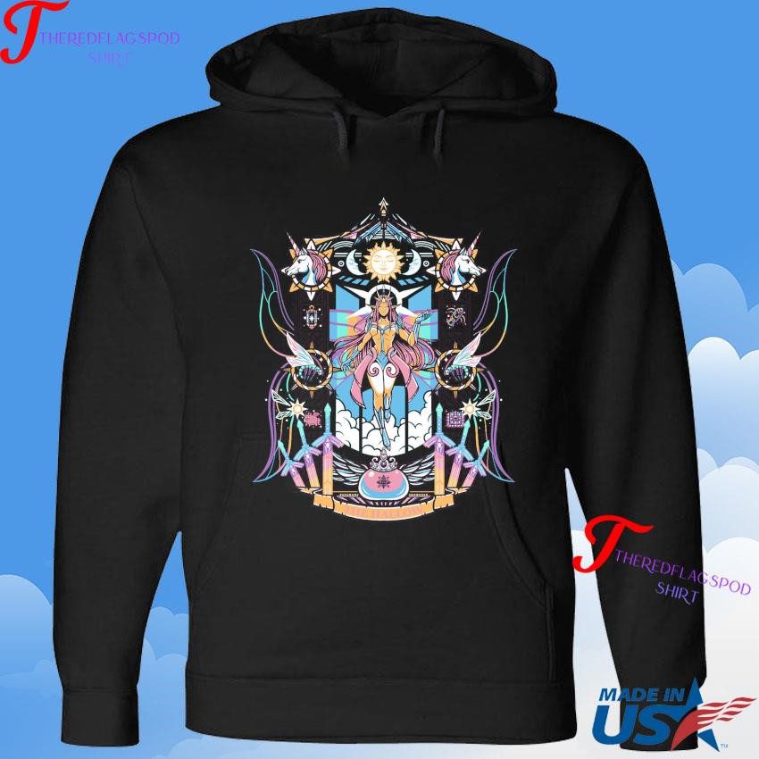 terraria-the-hallow-light-and-queen-slime-hoodie Terraria The Hallow Glow And Monarch Slime Hoodie