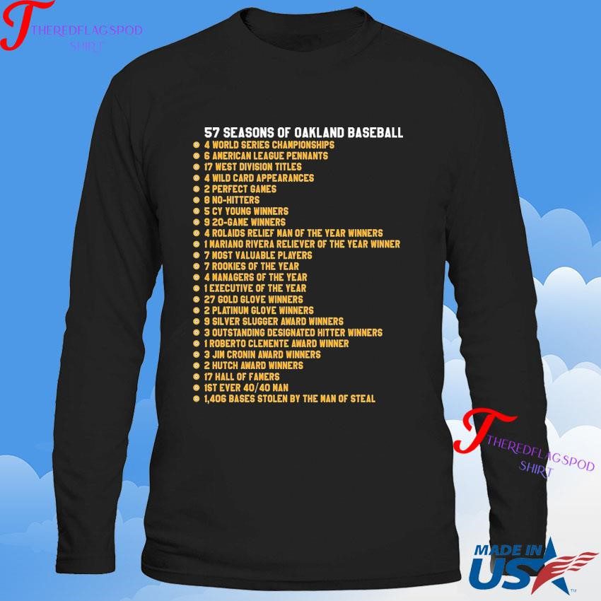official-baseballs-last-dive-bar-1968-2024-57-seasons-of-oakland-baseball-sweatshirt Official Baseball's Last Dive Bar 1968 2024 57 Seasons Of Oakland Baseball Sweatshirt