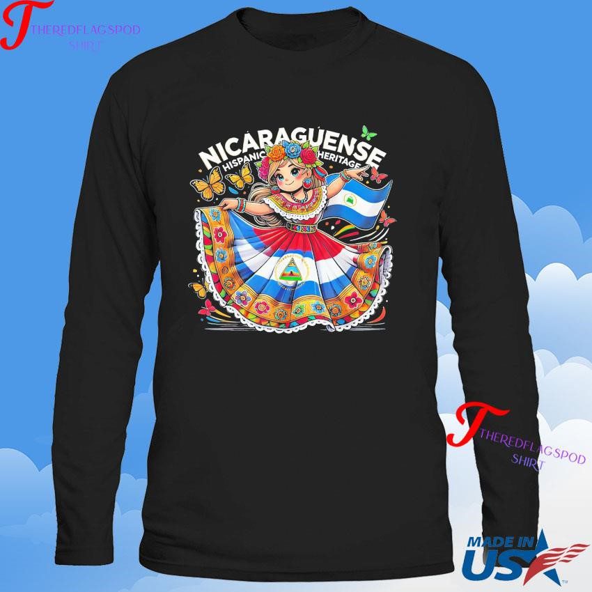 official-nicaragua-hispanic-heritage-nicaragua-hispanic-heritage-month-celebration-sweatshirt Official Nicaragua Hispanic Heritage Nicaragua Hispanic Heritage Month Celebration Sweatshirt