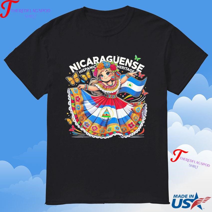 official-nicaragua-hispanic-heritage-nicaragua-hispanic-heritage-month-celebration-t-shirt Official Nicaragua Hispanic Heritage Nicaragua Hispanic Heritage Month Celebration T-Shirt