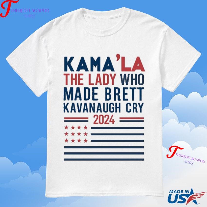 official-kamala-the-lady-who-made-brett-kavanaugh-cry-2024-t-shirt Official Kamala The Woman Who Brought Tears to Brett Kavanaugh's Eyes 2024 T-Shirt