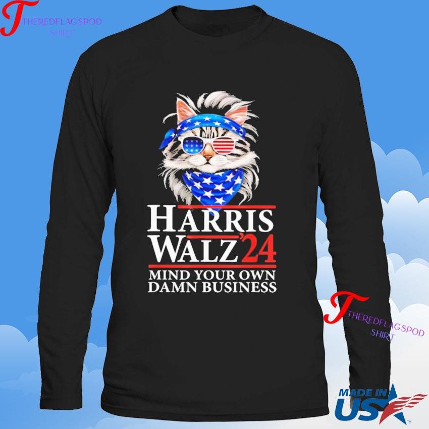 harris-walz-24-mind-your-own-damn-business-sweatshirt Harris Walz 24 Mind Your Own Damn Business Sweatshirt