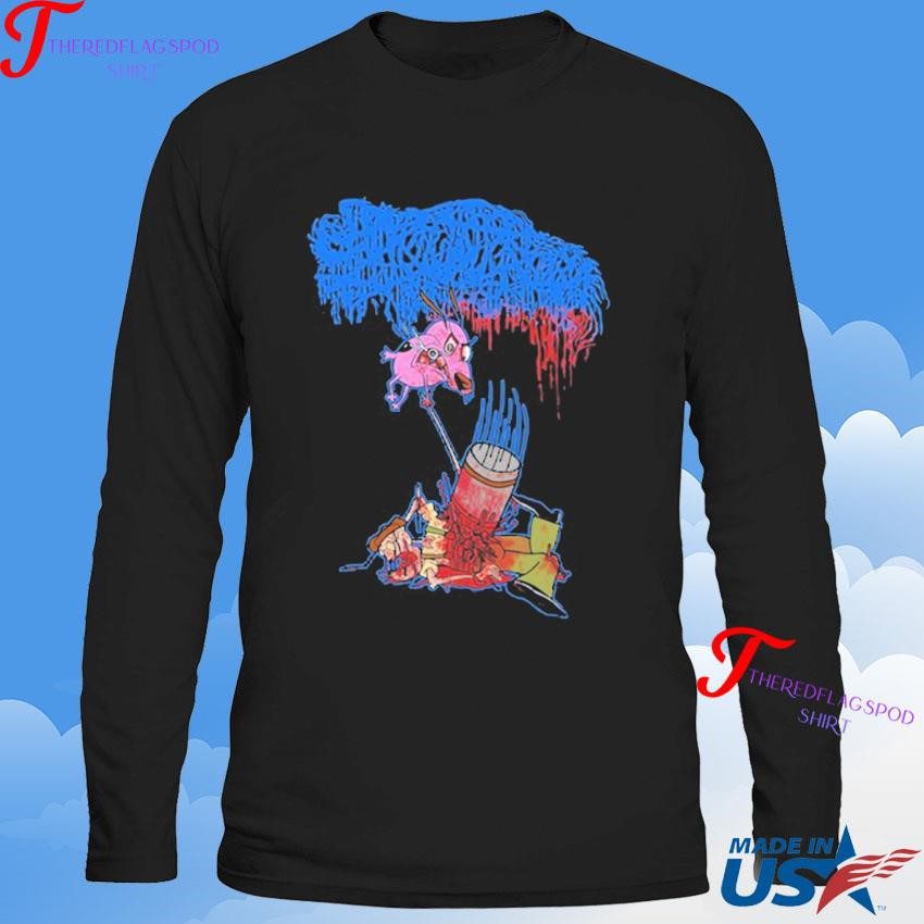 official-moribund-art-sanguisugabogg-stupid-dog-sweatshirt Official Moribund Art Sanguisugabogg Stupid Dog Sweatshirt