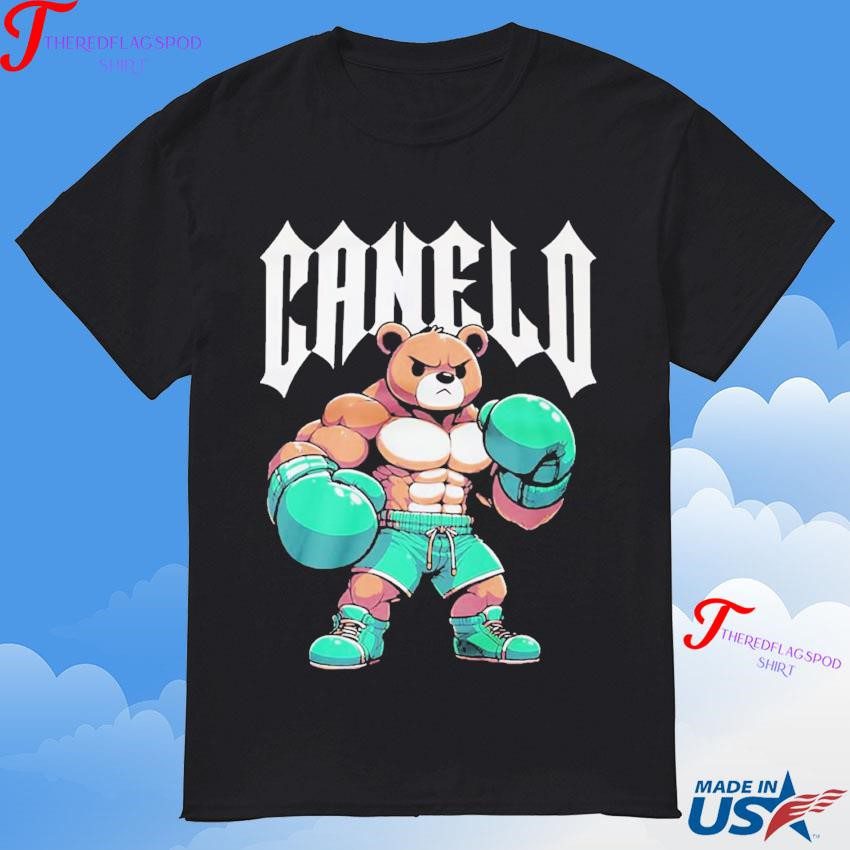 official-canelo-alvarez-teddy-bear-t-shirt Authentic Canelo Alvarez Teddy Bear T-Shirt