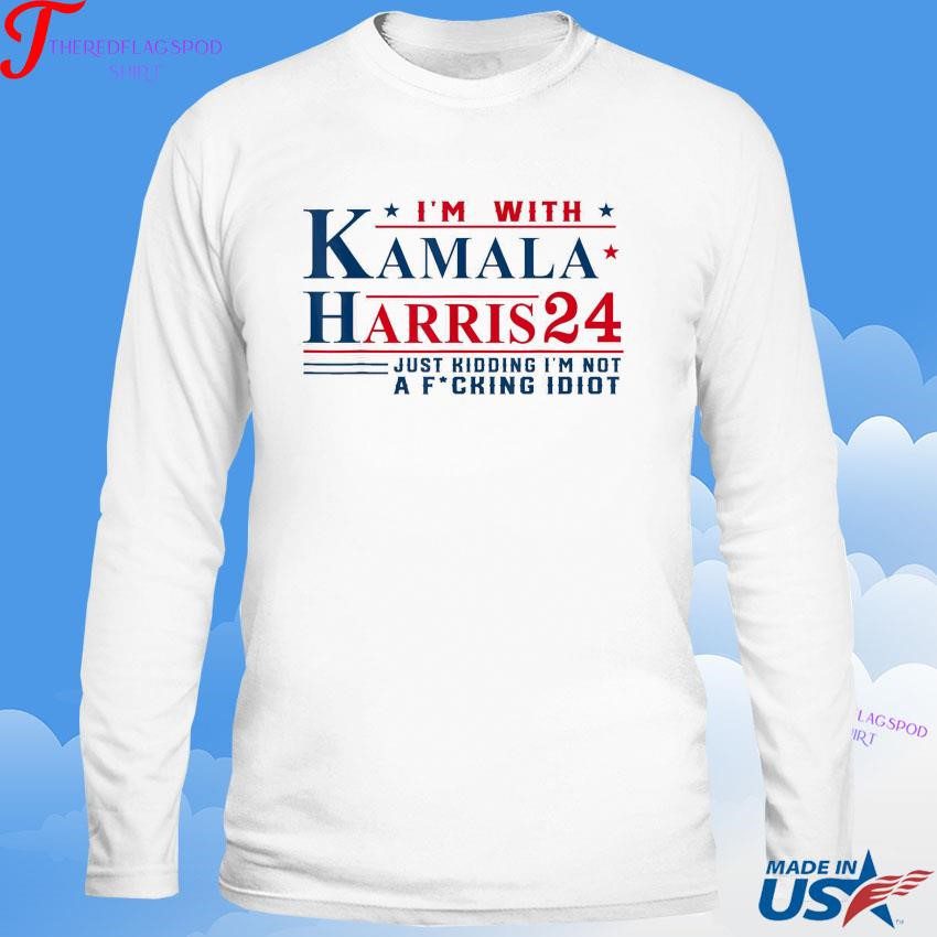 official-im-with-kamala-harris-24-just-kidding-im-not-a-fcking-idiot-2024-sweatshirt Authentic I’m With Kamala Harris 24 Just Joking I’m Not A Fool 2024 Sweatshirt