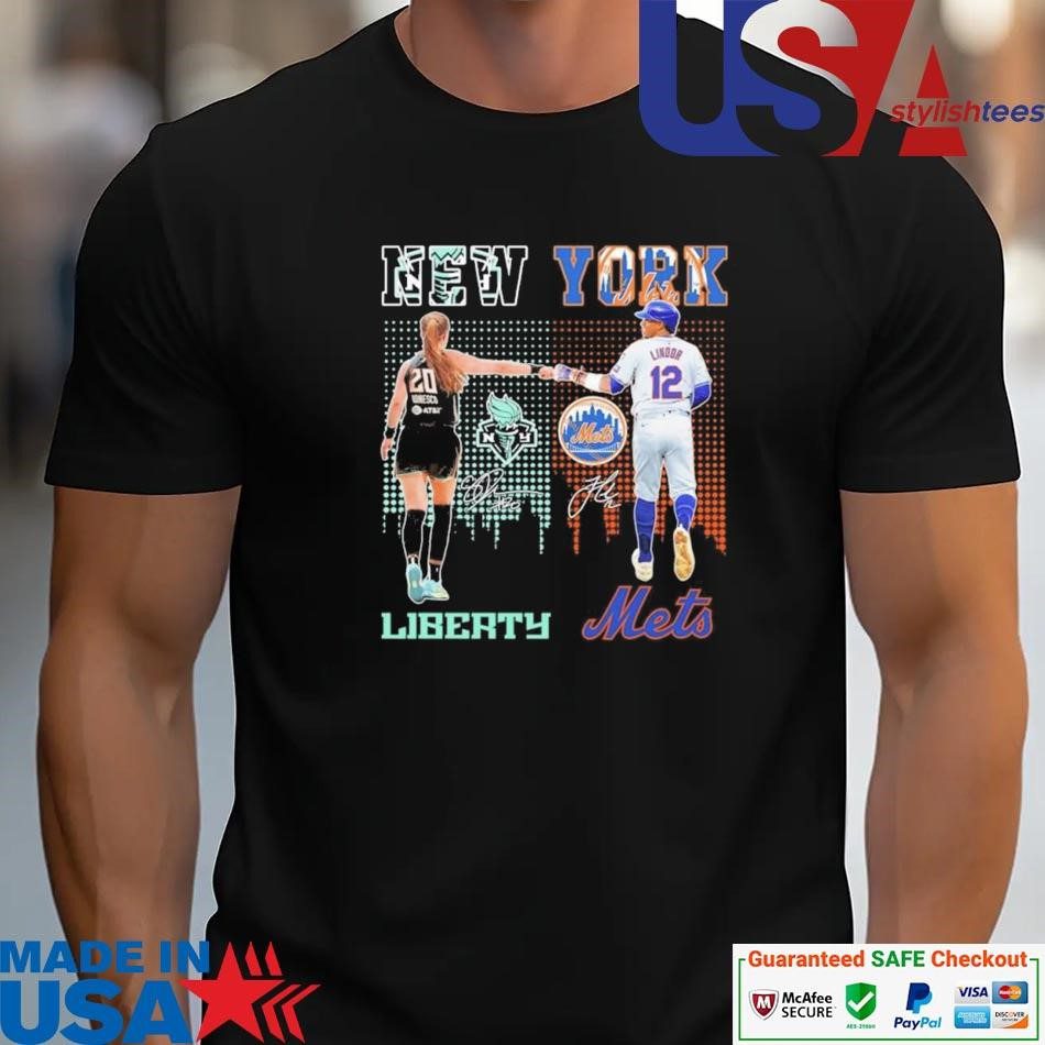 official-sabrina-ionescu-new-york-liberty-x-francisco-lindor-new-york-mets-unisex Official Sabrina Ionescu New York Liberty X Francisco Lindor New York Mets Unisex