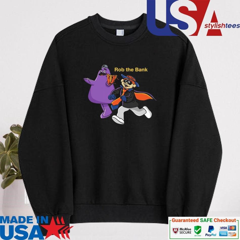 official-new-york-mets-grimace-monster-rob-the-bank-alternate-sweater Authentic New York Mets Grimace Creature Heist The Vault Alternate sweater