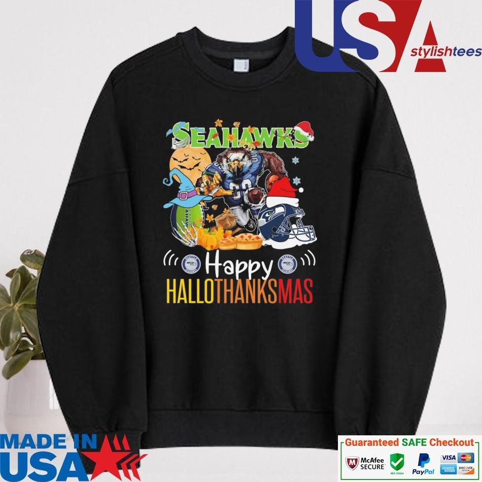 official-seattle-seahawks-happy-hallothanksmas-2024-sweater Authentic Seattle Seahawks Cheerful Hallothanksmas 2024 sweater